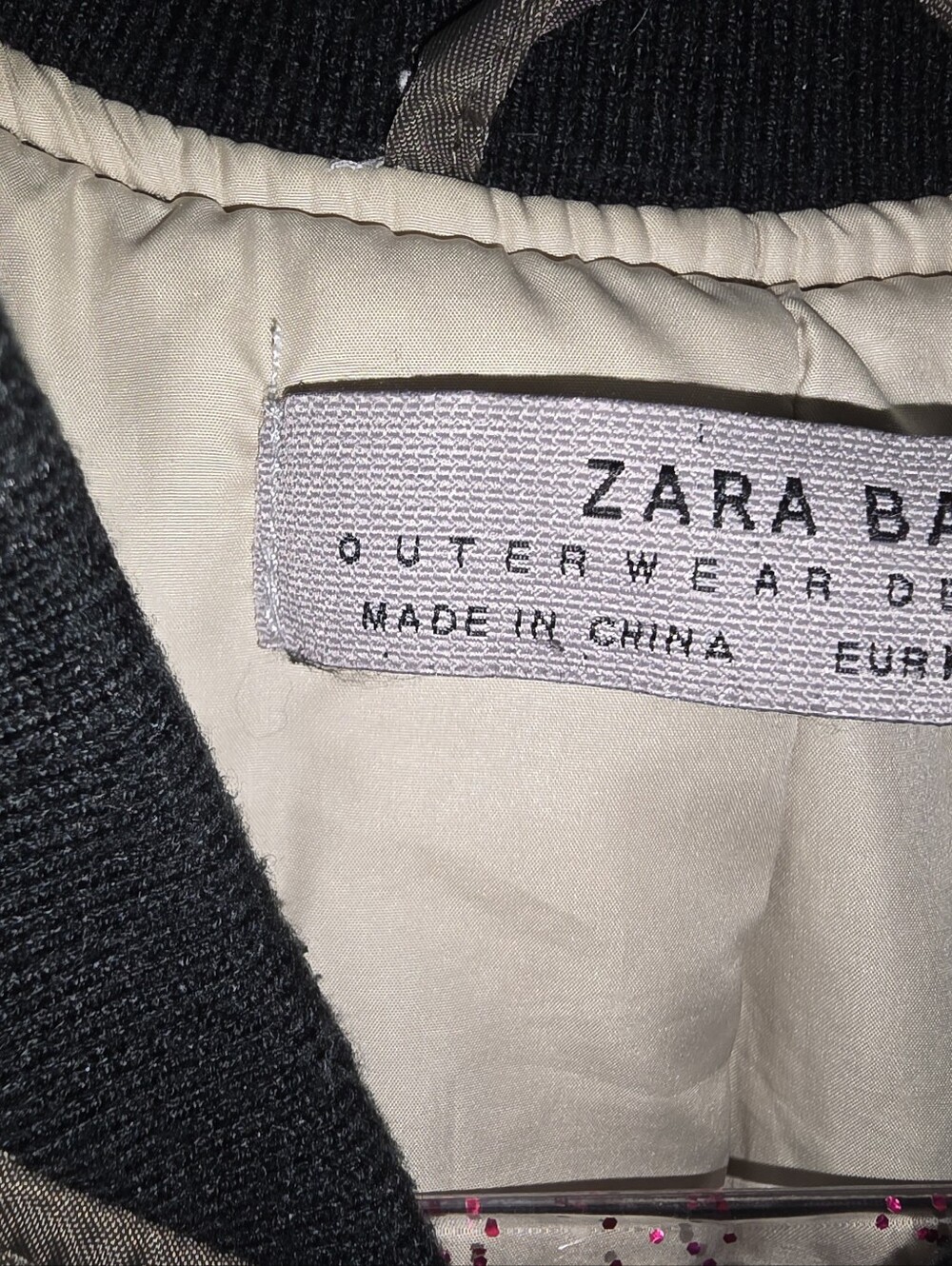 Zara Basic Bomber Jacket - Picture 4 of 5